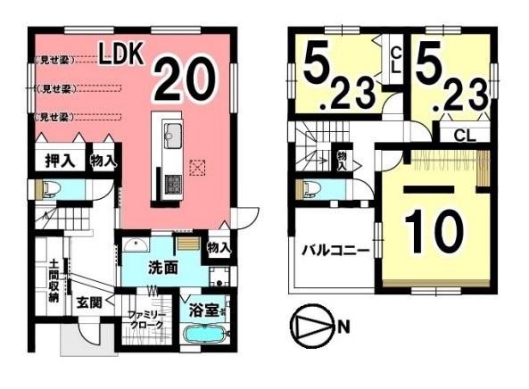 桜井市粟殿２号地／新築一戸建