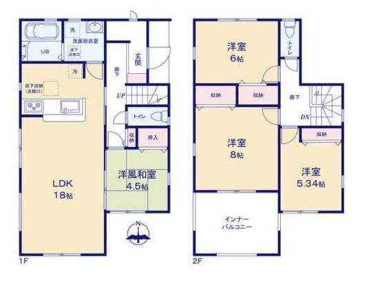 リーブルガーデン新町１号棟／新築一戸建