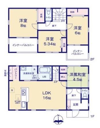 リーブルガーデン結崎１号棟／新築一戸建