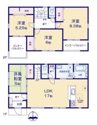 リーブルガーデン結崎２号棟／新築一戸建