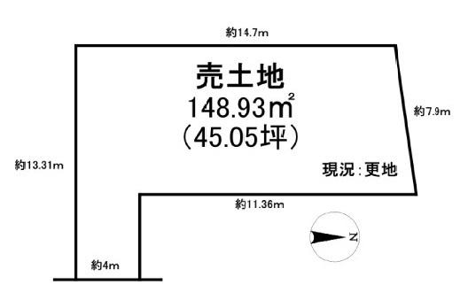 香芝市狐井の売土地