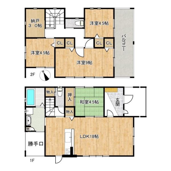 香芝市真美ケ丘５丁目　一戸建