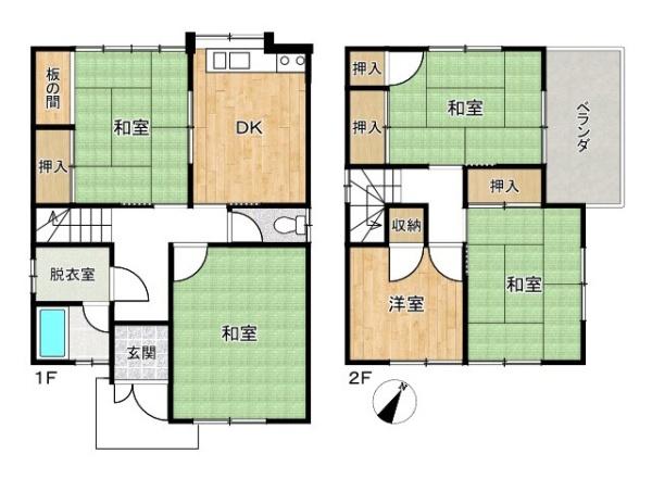 生駒郡安堵町大字東安堵の中古一戸建て