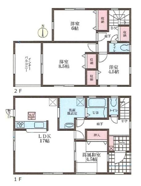 リーブルガーデン保津１号棟／新築一戸建