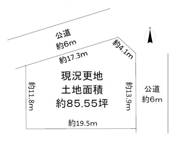 北葛城郡上牧町片岡台１丁目の売土地