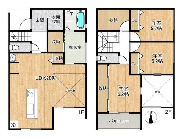 香芝市旭ケ丘１丁目　一戸建