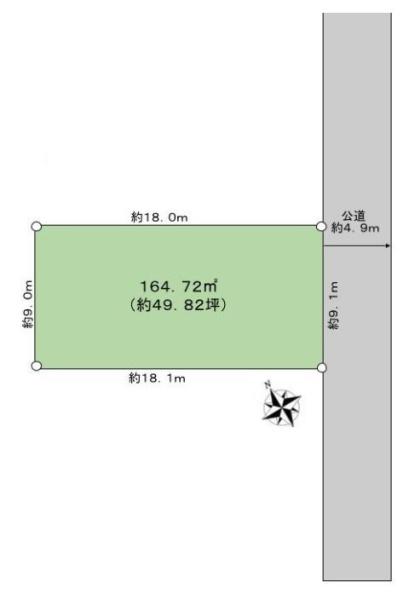 生駒郡三郷町東信貴ケ丘１丁目の売土地