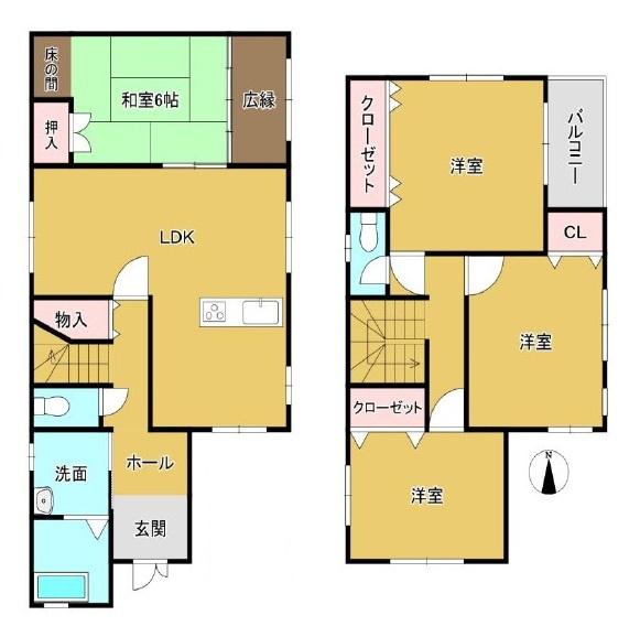 生駒郡三郷町勢野西５丁目　一戸建