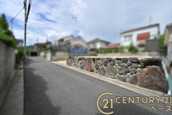 大和郡山市矢田山町の土地(前面道路含む現地写真)