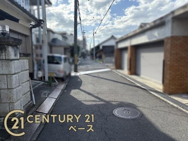 桜井市大字桜井の土地(前面道路含む現地写真)