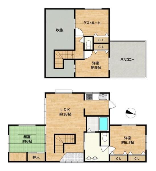 香芝市穴虫　一戸建