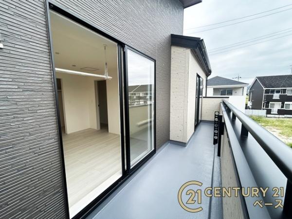 奈良市杏町1号棟/新築一戸建(バルコニー)