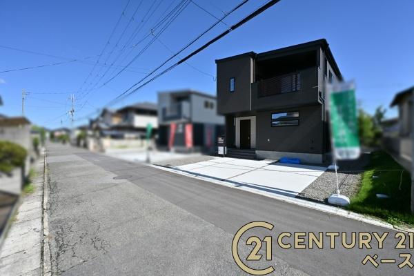 奈良市千代ケ丘1丁目1号棟/新築一戸建(前面道路含む現地写真)