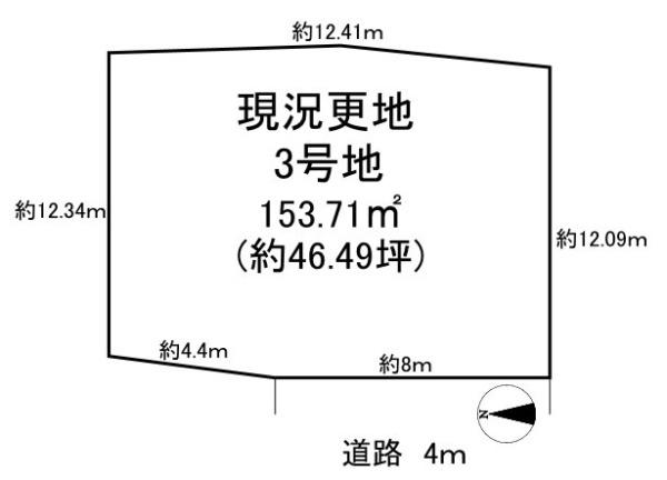 桜井市大字粟殿の土地