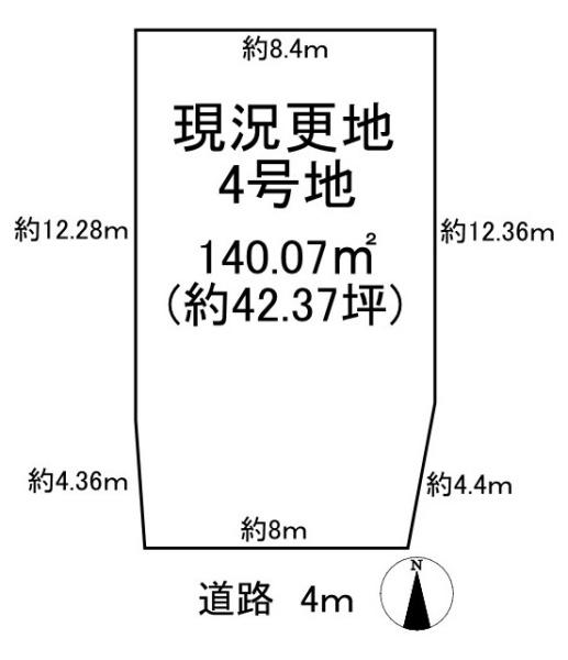 桜井市大字粟殿の売土地