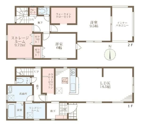 リーブルガーデン田部町１号棟／新築一戸建