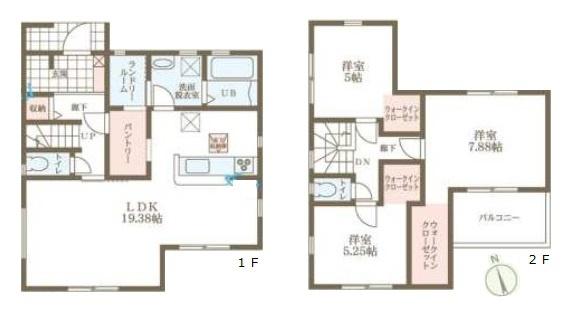 リーブルガーデン新町５号棟／新築一戸建