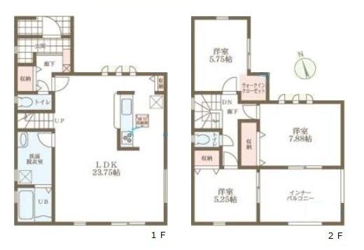 リーブルガーデン新町７号棟／新築一戸建