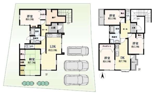 葛城市長尾　一戸建