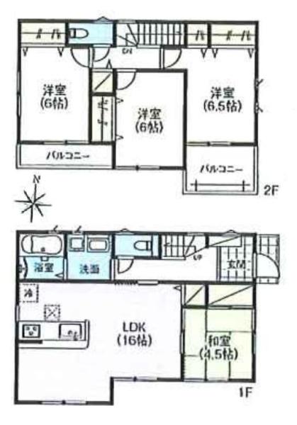 ファーストタウン目安北１号棟／新築一戸建