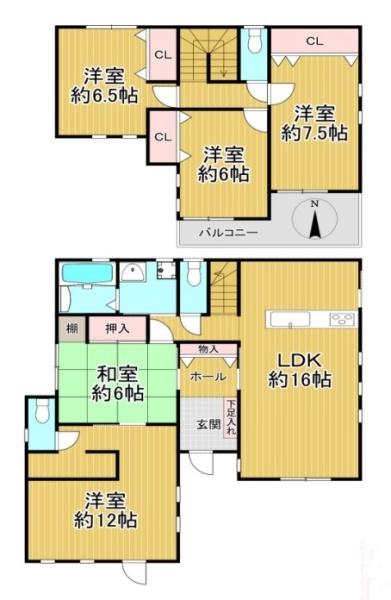 天理市丹波市町　一戸建