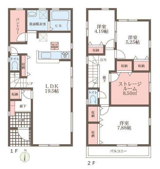 リーブルガーデン北郡山町１号棟／新築一戸建