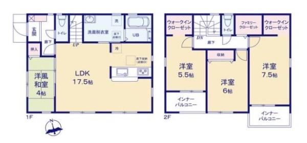 リーブルガーデン粟殿３号棟／新築一戸建