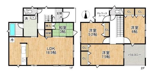 クレイドルガーデン東九条町１号棟／新築一戸建