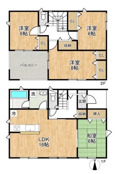クレイドルガーデン東九条町２号棟／新築一戸建