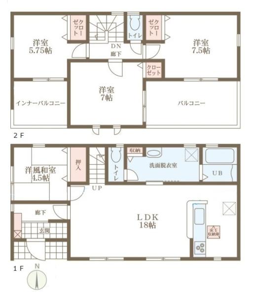 リーブルガーデン長柄町１号棟／新築一戸建