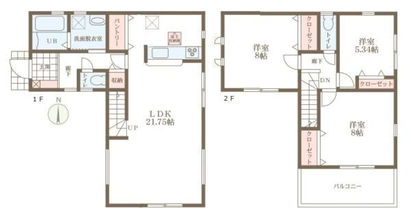 リーブルガーデン長柄町３号棟／新築一戸建