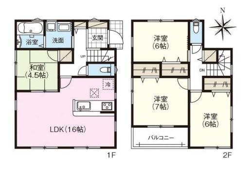 ファーストタウン川原城町　２号棟／新築一戸建