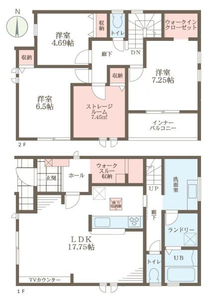 リーブルガーデン東辻１号棟／新築一戸建