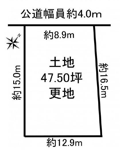 生駒郡斑鳩町神南５丁目の売土地