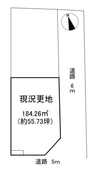 葛城市長尾の土地