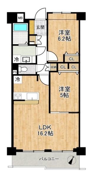 セントポリア生駒Ｂ棟