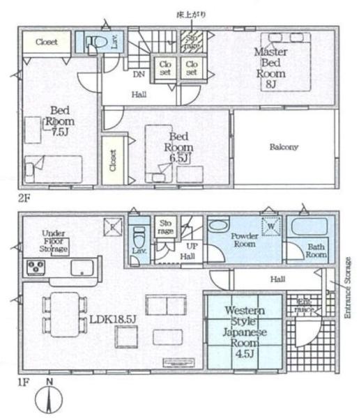 クレイドルガーデン二階堂上ノ庄町１号棟／新築一戸建