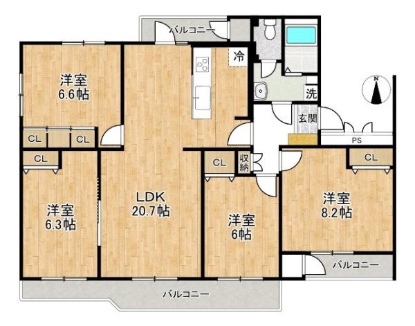Ｃマンション1号棟