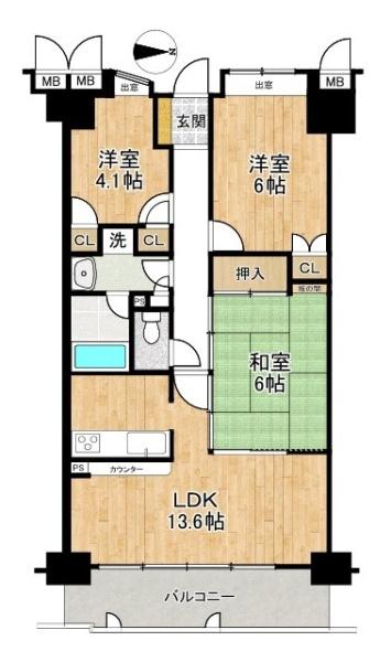 東急ドエル大和八木アネックスＡ棟