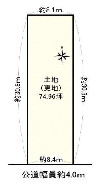 葛城市新庄の売土地