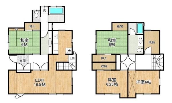 葛城市兵家の中古一戸建て