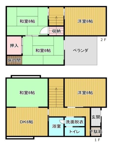 香芝市穴虫　一戸建