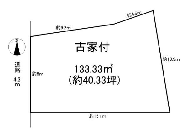 香芝市鎌田の売土地