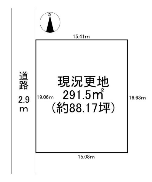 橿原市曽我町の売土地