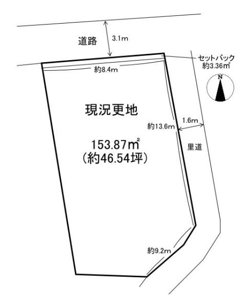 生駒市東新町の売土地