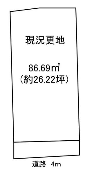 北葛城郡上牧町米山台１丁目の売土地