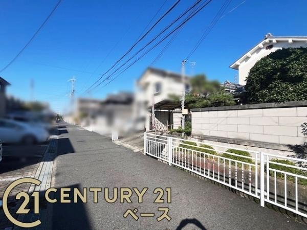 磯城郡田原本町大字秦庄の土地(前面道路含む現地写真)