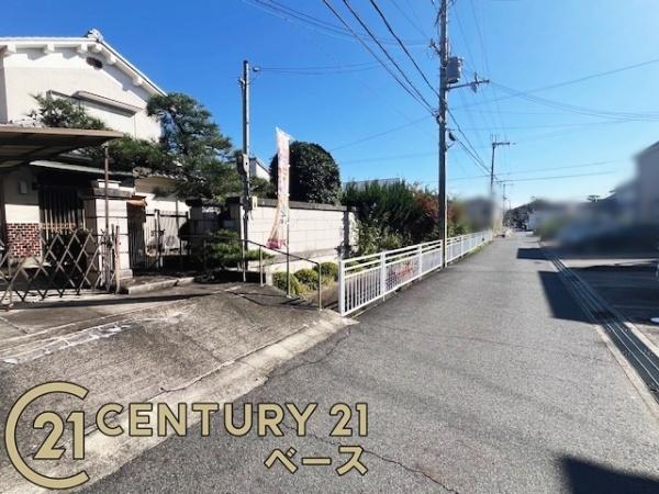 磯城郡田原本町大字秦庄の土地(前面道路含む現地写真)