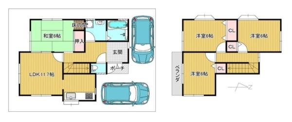 香芝市畑５丁目　一戸建