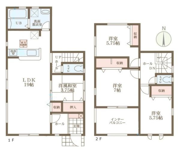 リーブルガーデン筒井町２号棟／新築一戸建